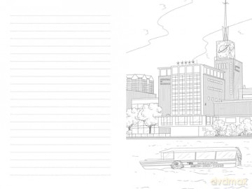 Boston: A Color-Your-Own Travel Journal (Color Your World Travel Journal Series) - Evie Carrick [KSIĄŻKA]