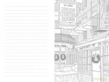 Boston: A Color-Your-Own Travel Journal (Color Your World Travel Journal Series) - Evie Carrick [KSIĄŻKA]