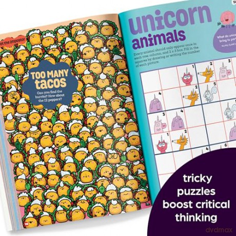 brainPLAY Funniest Puzzles Ever: Over 200 Super Silly Activities, Funny Games, Wacky Wordplay and More Hilarious Joke Puzzles for Kids 7 and Up (Brainplay Puzzle Books) - Highlights [KSIĄŻKA]