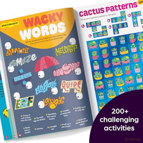 brainPLAY Trickiest Puzzles Ever: Book of Perplexing Brain Teasers, Logic Puzzles, Riddles, Thinking Games and More Problem Solving Fun for Kids 7 and Up (Brainplay Puzzle Books) - Highlights [KSIĄŻKA]
