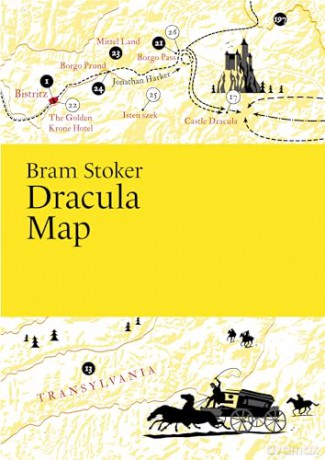 Bram Stoker, Dracula Map (Literary Maps Series Series) - Martin Thelander [KSIĄŻKA]