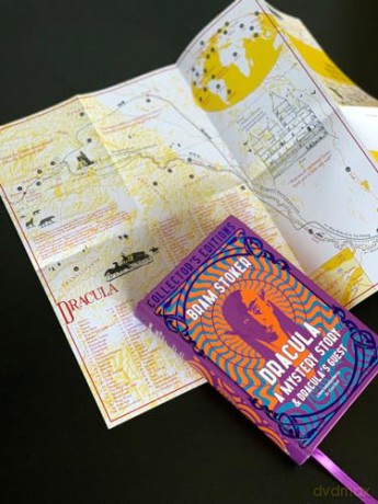 Bram Stoker, Dracula Map (Literary Maps Series Series) - Martin Thelander [KSIĄŻKA]