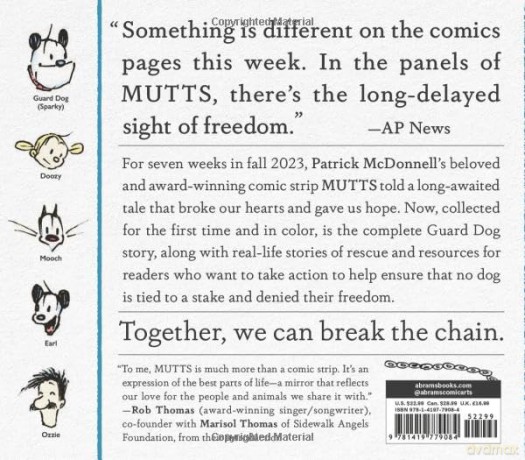 Breaking the Chain: The Guard Dog Story - Patrick McDonnell [KOMIKS]