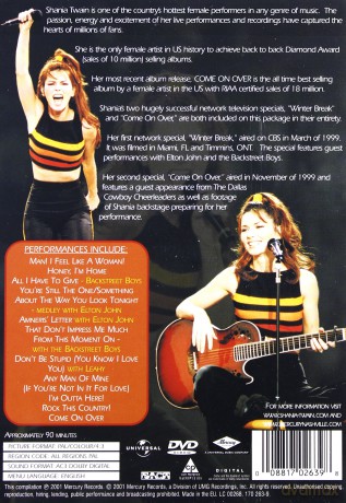 Shania Twain: The Specials [DVD]