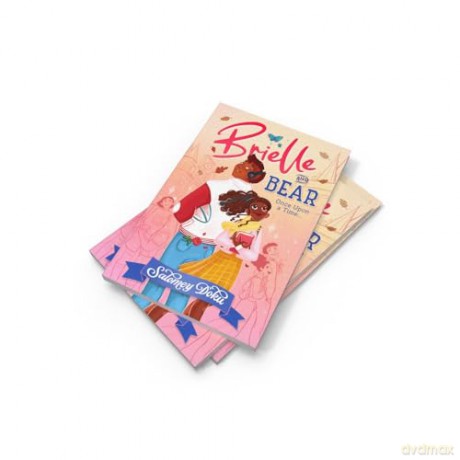 Brielle and Bear: Once Upon a Time: New for 2024, a stunningly illustrated, fairytale teen romance graphic novel: Book 1 - Salomey Doku [KSIĄŻKA]