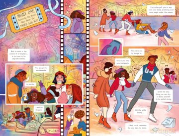 Brielle and Bear: Once Upon a Time: New for 2024, a stunningly illustrated, fairytale teen romance graphic novel: Book 1 - Salomey Doku [KSIĄŻKA]