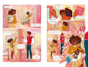 Brielle and Bear: Once Upon a Time: New for 2024, a stunningly illustrated, fairytale teen romance graphic novel: Book 1 - Salomey Doku [KSIĄŻKA]