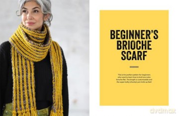 Brioche Knitting Workshop: A beginner's guide to brioche techniques with 15 modern patterns - Lavanya Patricella [KSIĄŻKA]