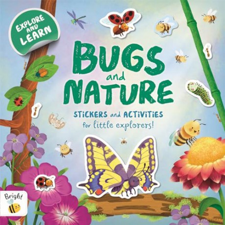 Bugs and Nature (Early learning sticker book for little explorers) [KSIĄŻKA]