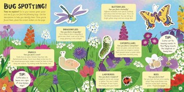 Bugs and Nature (Early learning sticker book for little explorers) [KSIĄŻKA]