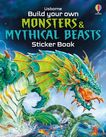 Build Your Own Monsters and Mythical Beasts Sticker Book (Build Your Own Sticker Book) - Simon Tudhope [KSIĄŻKA]