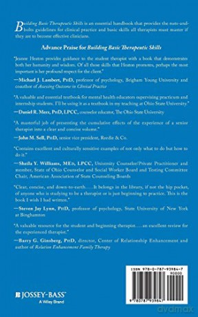 Building Basic Therapeutic Skills: A Practical Guide for Current Mental Health Practice - Jeanne Albronda Heaton [KSIĄŻKA]
