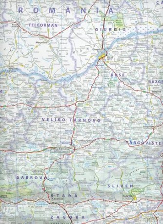 Bulgaria - Michelin National Map 739: Strassen- und Tourismuskarte (Michelin Maps, 739) - Michelin [KSIĄŻKA]