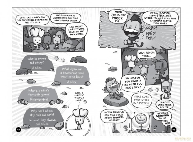 Bunny vs Monkey: The Gigantic Joke Fight (a Phoenix Comic Book, from the million-selling Jamie Smart, Illustrator of the Year) - Jamie Smart [KSIĄŻKA]