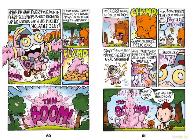 Bunny vs Monkey: The Great Big Glitch (a Phoenix Comic Book): the instant number one bestselling book from Jamie Smart, Illustrator of the Year - Jamie Smart [KSIĄŻKA]