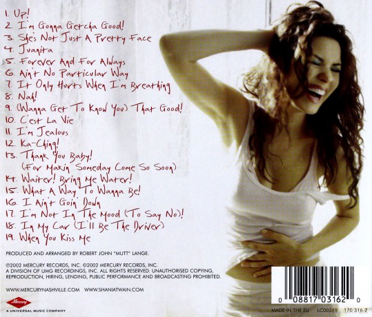 Shania Twain: Up [CD]