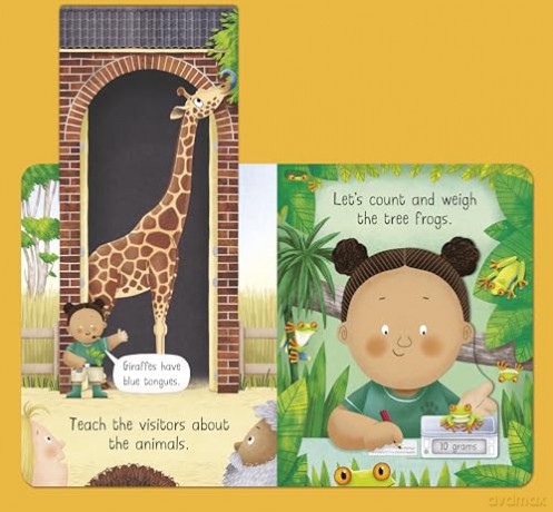 Busy Day: Zookeeper: An action play book - Dan Green [KSIĄŻKA]