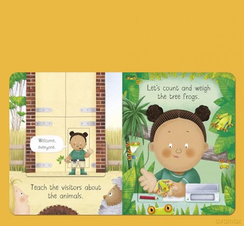 Busy Day: Zookeeper: An action play book - Dan Green [KSIĄŻKA]