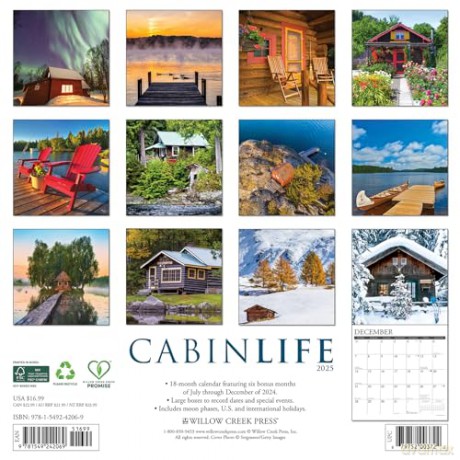 CabinLife 2025 Wall [KSIĄŻKA]