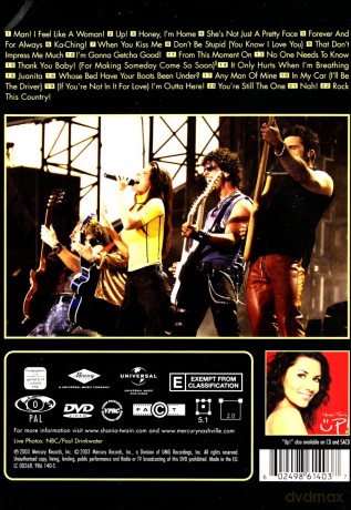 Shania Twain: Up! Live In Chicago [DVD]