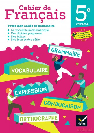 Cahier de Français 5e Éd 2023 - Cahier de l'éleve - Laëtitia Marcellesi [KSIĄŻKA]
