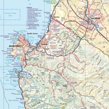 California Road and Recreation Atlas - Benchmark Maps [KSIĄŻKA]