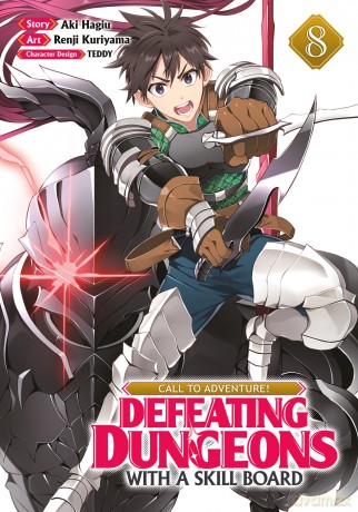 Call to Adventure! Defeating Dungeons with a Skill Board (Manga) Vol. 8 - Aki Hagiu [KSIĄŻKA]