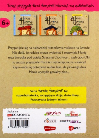 Hania Humorek T.10 I wakacje z dreszczykiem [KSIĄŻKA]