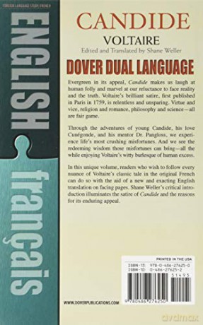 Candide: A Dual-Language Book - Voltaire [KSIĄŻKA]