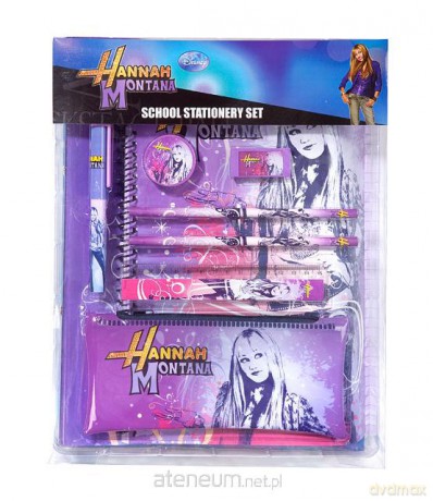 Hannah Montana Zestaw papierniczy z segregatorem [SZKOŁA]