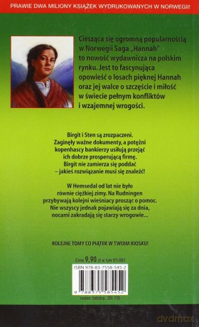 Hannah. Skandynawska Saga. T.13. Ciężkie czasy [KSIĄŻKA]
