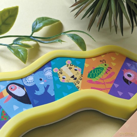 Carry-Along Jungle Adventure - Children's 10 Button Sound Book [KSIĄŻKA]