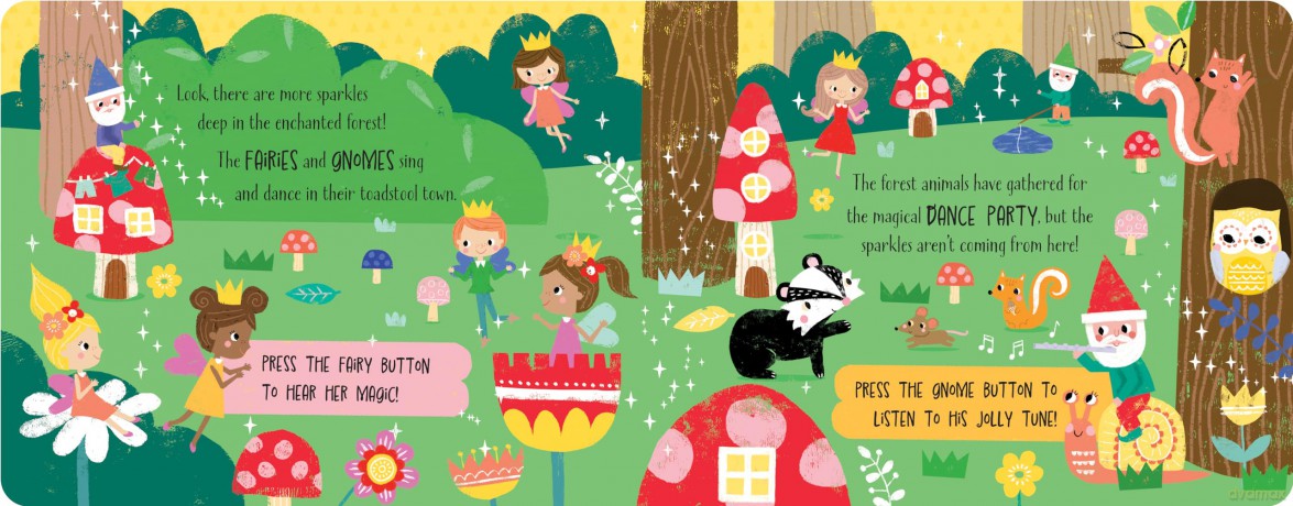 Carry-Along Magical Adventure - Children's 10 Button Sound Book [KSIĄŻKA]