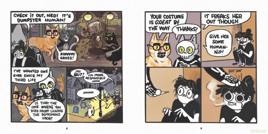 Cat People: A Cat's Guide To Caring For Your Human: "Simultaneously hilarious, thoughtful, and bizarre" - Hannah Hillam [KOMIKS]