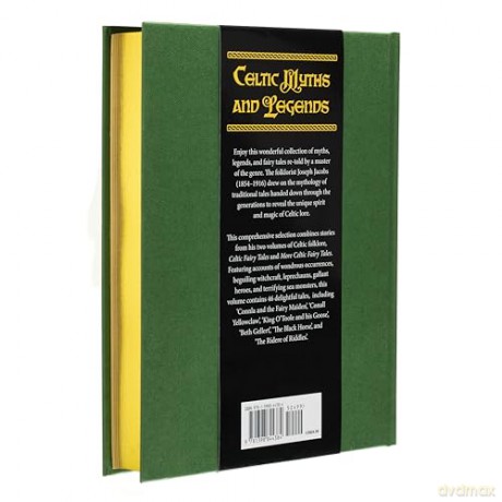 Celtic Myths and Legends: Ancient Tales of Gods, Heroes and Otherworldly Folk (Arcturus Gilded Classics) - Joseph Jacobs [KSIĄŻKA]
