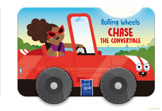 Chase the Convertible (Rolling wheels) - Yoyo Books [KSIĄŻKA]