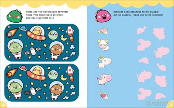 Chibi - Cuddly Creatures Activity Book - White Star [KSIĄŻKA]