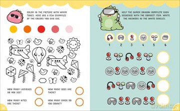 Chibi - Cuddly Creatures Activity Book - White Star [KSIĄŻKA]