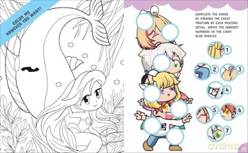 Chibi - The Cutest Activity Book - White Star [KSIĄŻKA]