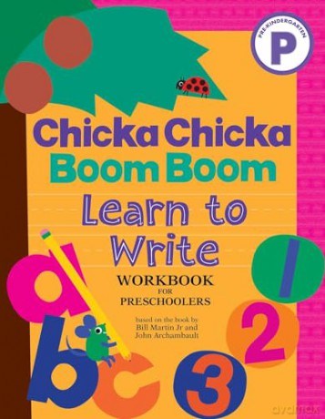 Chicka Chicka Boom Boom Learn to Write Workbook for Preschoolers (Chicka Chicka Book, A) - Bill Martin Jr [KSIĄŻKA]
