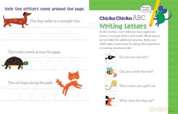 Chicka Chicka Boom Boom Learn to Write Workbook for Preschoolers (Chicka Chicka Book, A) - Bill Martin Jr [KSIĄŻKA]