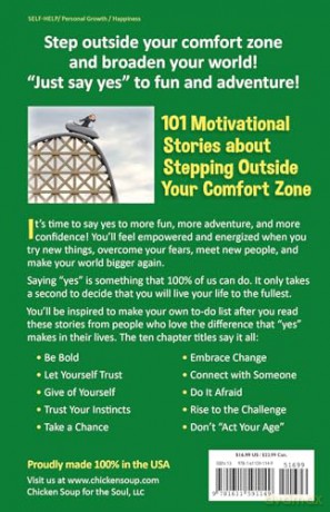 Chicken Soup for the Soul: Just Say Yes: 101 Stories about Stepping Outside Your Comfort Zone - Amy Newmark [KSIĄŻKA]