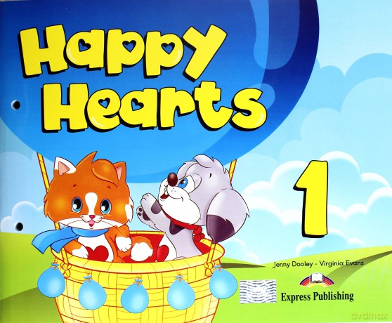 Happy Hearts 1 SB +CD + DVD [KSIĄŻKA]