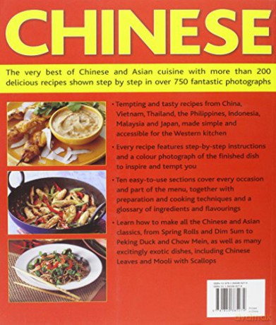 Chinese: The very best of Chinese and Asian cuisine with more than 200 delicious recipes shown step by step in over 750 fantastic photographs - Linda Doeser [KSIĄŻKA]