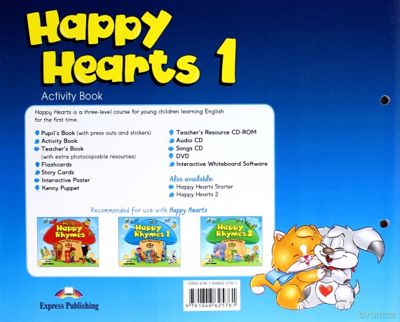 Happy Hearts 1 WB [KSIĄŻKA]