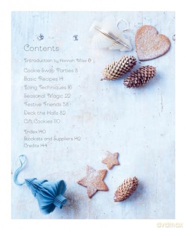 Christmas Cookies: More than 60 cute recipes for fun festive bakes - Hannah Miles [KSIĄŻKA]
