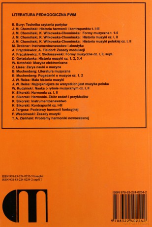 Harmonia cz.1 [KSIĄŻKA]
