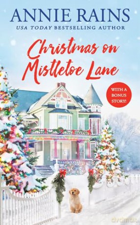 Christmas on Mistletoe Lane: With a Bonus Story! - Annie Rains [KSIĄŻKA]