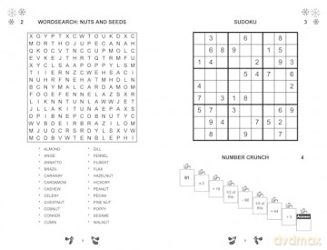 Christmas Puzzles: A Festive Collection of Crosswords, Worsearch, Sudoku and More! - Eric Saunders [KSIĄŻKA]