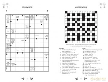 Christmas Puzzles: A Festive Collection of Crosswords, Worsearch, Sudoku and More! - Eric Saunders [KSIĄŻKA]